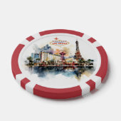Las Vegas Strip Poker Chips (Enkel)