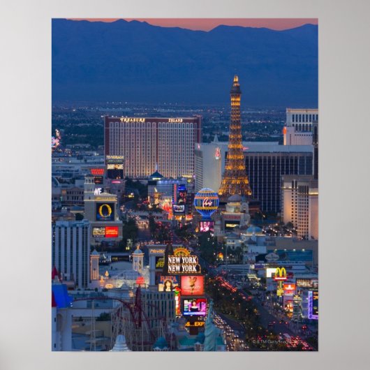 Las Vegas Strip Poster (Voorkant)