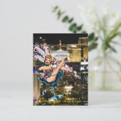 Las Vegas Strip, Showgirl en Welkomstteken Briefkaart (Staand voorkant)
