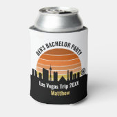 Las Vegas Strip Sunset Aangepaste Vakantie Blikjeskoeler (Blikje Achterkant)