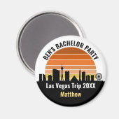 Las Vegas Strip Sunset Aangepaste Vakantie Magneet (Voorkant / Achterkant)