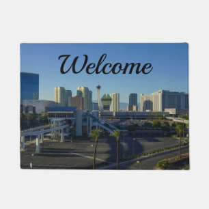Las Vegas Strip vers le tapis de bienvenue