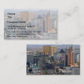 Las Vegas Strip Visitekaartje (Voorkant / Achterkant)
