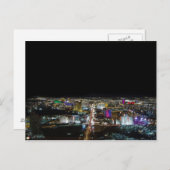 Las Vegas Strip Wide Angle Uitzicht Briefkaarten (Voorkant / Achterkant)