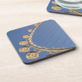 Las Vegas Style Stone Square Bier Onderzetter (Linkerzijde)