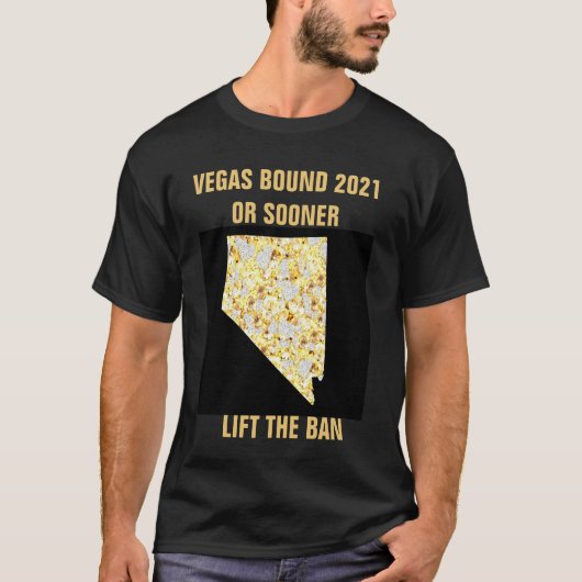 LAS VEGAS T-SHIRT (Voorkant)