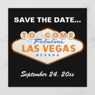 Las Vegas teken bestemming bruiloft Save the Date