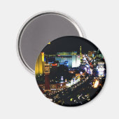 Las Vegas The Strip at night Magneet (Voorkant / Achterkant)
