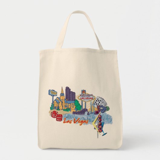 Las Vegas Tote Bag (Voorkant)