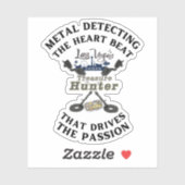 Las Vegas Urban Treasure Hunter Logo Sticker (Vel)