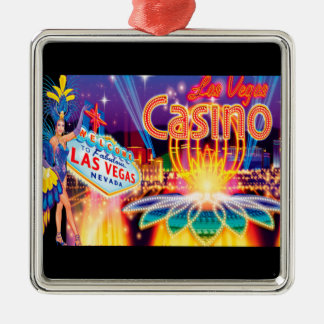 Las Vegas Vacation Metalen Ornament