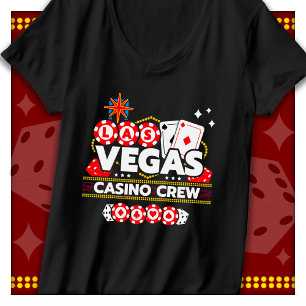 Las Vegas Vakantie Casino Crew Las Vegas T-shirt