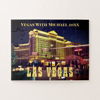 Las Vegas Vakantie Herinnering Foto Dementie Alzhe Legpuzzel