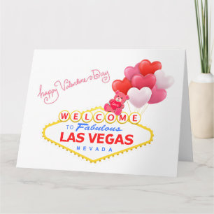 Las Vegas Valentijnsdag LOVE Beer Kaart