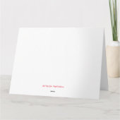 Las Vegas Valentijnskaart Kaart (Achterkant)