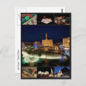 Las Vegas - Verenigde Staten Briefkaart (Voorkant / Achterkant)