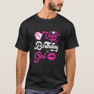 Las Vegas Verjaardagsfeestje Overeenkomstige Vegas T-shirt