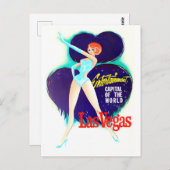Las Vegas vintage briefkaart (Voorkant / Achterkant)
