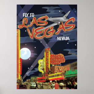 Las Vegas Vintage Poster