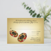 Las Vegas VIP réponse RSVP | rouge (Debout devant)