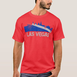 Las Vegas Vlag Silhouet Nevada T-shirt