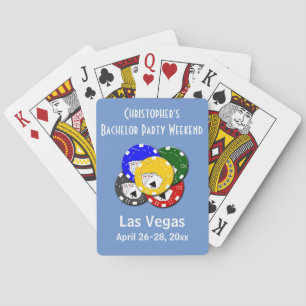 Las Vegas vrijgezellenfeest cadeau Casino Poker Pokerkaarten