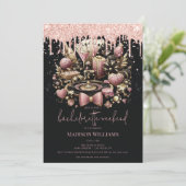 Las Vegas vrijgezellenfeest elegant Kaart (Staand voorkant)