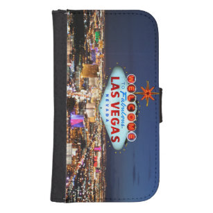 Las Vegas Wallet Case Galaxy S4 Portemonnee Hoesje