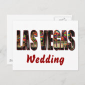 Las Vegas Wedding Briefkaart (Voorkant / Achterkant)