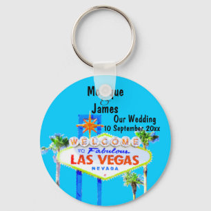 Las Vegas Wedding Invitation Sleutelhanger
