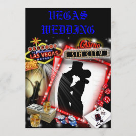 Las Vegas Wedding Invites Kaart