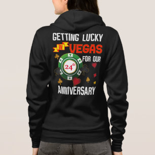 Las Vegas Wedding Jubileum Couple Matching Trip Hoodie