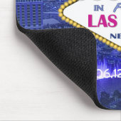 Las Vegas Wedding Keepsake Mousepad Muismat (Hoek)