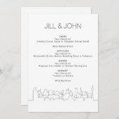 Las Vegas Wedding Menu (Voorkant / Achterkant)