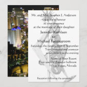 Las Vegas Wedding Neon Sign Kaart (Voorkant / Achterkant)