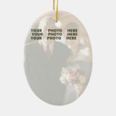 Las Vegas Wedding Photo Ornament (Achterkant)