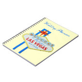 Las Vegas Wedding Planner Notitieboek (Linkerzijde)