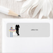Las Vegas Wedding Return Label (Insitu)