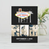 Las Vegas Wedding Save-the-date Save The Date (Staand voorkant)