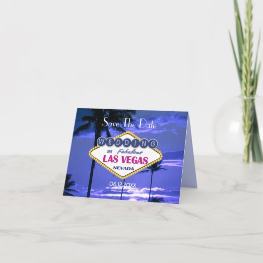 Las Vegas Wedding - sparen de Datum Aankondiging (Voorkant)