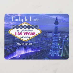 Las Vegas Wedding - sparen de Datum Save The Date