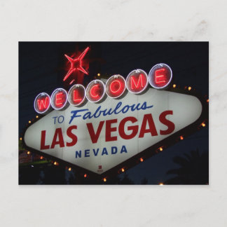 Las Vegas Welcome Briefkaart