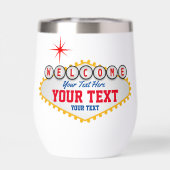 Las Vegas Welkom Jouw tekst (Achterkant)