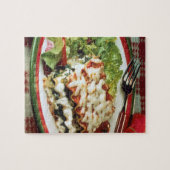 Lasagna Dinner Legpuzzel (Horizontaal)