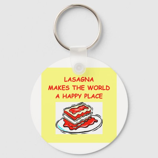 lasagna sleutelhanger (Voorkant)