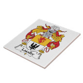 Lasalde Family Crest Tegeltje (Zijkant)