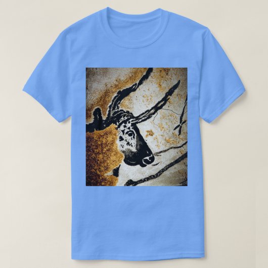 Lascaux Bull Cave Art T-shirt (Design voorkant)
