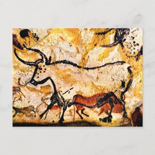 Lascaux Cave Painting of Bull Briefkaart (Voorkant)