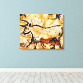 Lascaux Cave Peinture de Vache sur toile (Insitu (Plancher de Bois))