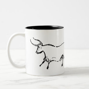 Lascaux Cow Tweekleurige Koffiemok